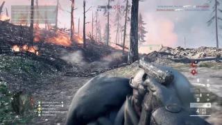 Battlefield 1 using Autoloading 8 .35 Marksman @ Verdun Heights, Aim Assist Auto Rotation Off