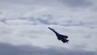 Пилотажная группа Русские витязи. Калуга.Su-27