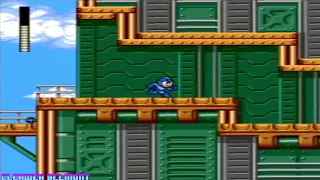 Mega Man 3 Playthrough (Mega Drive/Genesis) - Needle Man Stage (No Commentary)