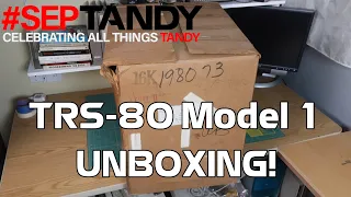 Radio Shack TRS-80 Model 1 computer unboxing! #SepTandy 2021