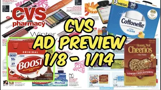 CVS AD PREVIEW (1/8 - 1/14)