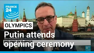 Beijing Olympics: Putin attends opening ceremony amid Ukraine crisis • FRANCE 24 English