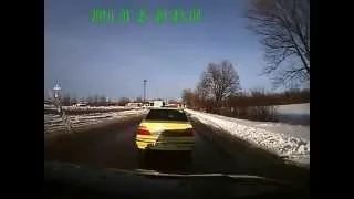 Видео обстрела блокпоста Волноваха с видеорегистратора