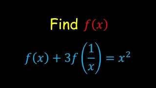 Solve the Functional Equation