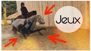 CS'o Landreau - JEUX à poneys ! (Chutes 😆) - 03/04/2019