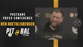 Postgame Press Conference (Week 18 at Ravens): Ben Roethlisberger | Pittsburgh Steelers