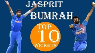 Jasprit Bumrah Top 10 Bowled Wickets | bumrah yorkers | bumrah top 10 wickets | techrockers 1M