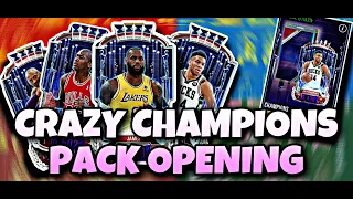 GOATED CHAMPIONS PACK OPENING! ONYX MJ GAMEPLAY! HE IS FLOATING! NBA 2K MOBILE SEASON 4