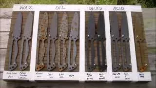 1095 Steel, Corrosion/Rust Test for Knife Makers