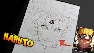 Naruto Drawing outline/ how to draw naruto step by step tutorial
