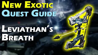 Destiny 2 Shadowkeep - Leviathans Breath - Exotic Heavy Bow - Exotic Quest Guide