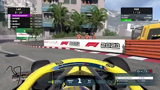 F1 2021 R enault Racing Team Monaco GP Online 25% Race