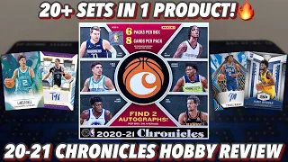 20+ SETS IN 1 PRODUCT!🔥 | 2020-21 Panini Chronicles Basketball Hobby Box Review