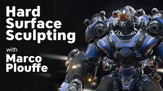 Zbrush Hard Surface Sculpting Tips -- with Marco Plouffe