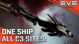 Every C3 Site With The VAGABOND! || EVE Online