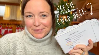 Organize Your Card Deck with Me *FRESH* Cards #planner #plannersetup