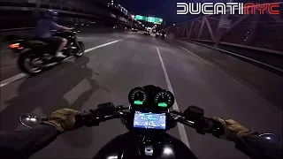 NYC at NIGHT, Ducati + BMW + Buell Ride v513