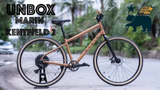 Unbox xe đạp Marin Kentfield 2 (tan colour)|Marinbikes Vietnam| Overmore