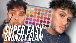 EASY BRONZE SMOKY EYE | MORPHE X JACLYN HILL VOL 2 PALETTE | ALLAN CRAIG