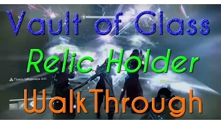 Destiny Raid "VAULT OF GLASS" ATHEON Walkthrough PERFECT! Strategy - 6 Minute Kill (Relic POV)