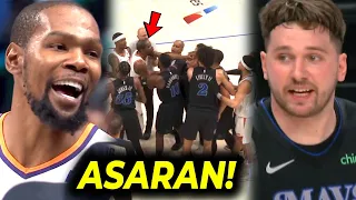 Simula palang SUNTUKAN agad, Luka vs Kevin Durant! | Gumanti si Booker kay Doncic!