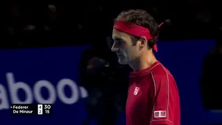 Roger Federer vs Alex de Minaur/ Basel Final 2019 Highlights