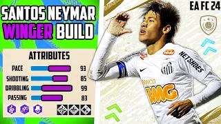 SKILLFUL BEST SANTOS NEYMAR JR WINGER BUILD EA FC 24 Pro Clubs