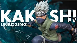 Kakashi with Complete Body Susanoo Naruto Statue Unboxing by Jimei Palace