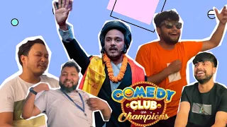 Comedy club with champions मा यसरी गरिन्छ मेहनत 😂 |BTS | Suman Karki| @mexamgaudel8120 @sajanshrestha9545