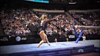 Shawn Johnson at the VISA 2011 Championships