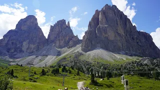 Wandern in den Dolomiten: Die Langkofelscharte (Val Gardena Sassolungo / Grödnertal Langkofel)