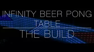 INFINITY MIRROR BEER PONG TABLE