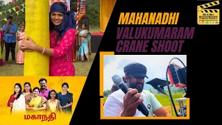 Mahanadhi Valukumaram BTS 🎥🔥#mahanadhi #praveenbennett #saipramoditha #bts #vijaytv #crane #shoot