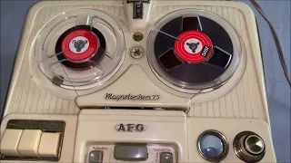 AEG Magnetophon 75 von 1959