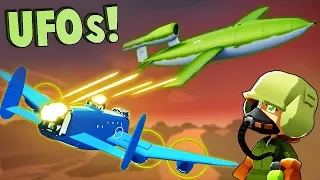 GERMAN UFOs vs NEW Elite Bomber Crew  (Bomber Crew Gameplay)