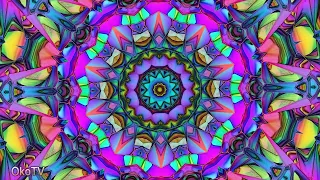 Kaleidoscope for relaxation, yoga, meditation. 2020 07 8564