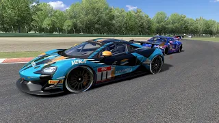 GT4's at Imola - 25 Min Online Championship Race (replay views)