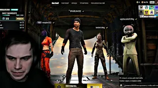 SASAVOT, HELIN139, UGLYFACEKID, MORPHE_YA ИГРАЮТ ПРОТИВ СТРИМСНАЙПЕРОВ В PUBG | РЕЗКА SASAVOT