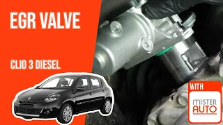 How to replace the EGR valve Clio mk3 1.5 dCi ♻️