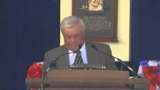 Earl Weaver 1996 Hall of Fame Induction Speech