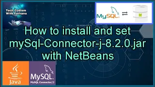 How to install MySQL connector jar file for java / mysql-connector-j-8.2.0 / jar file / JDBC Driver