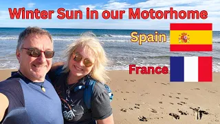 Winter Sun In Our Motorhome / Driving To Spain