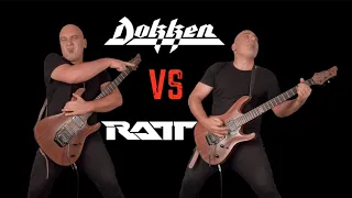 Dokken VS Ratt (Guitar Riffs Battle)