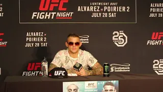 UFC Calgary: Dustin Poirier Post-Fight Press Conference (full)