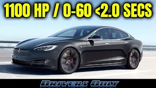 2021 Tesla Model S Plaid - 1100 HP, 520+ Mile Range, Under 2s 0-60!!