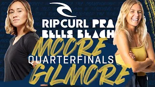 Carissa Moore vs Stephanie Gilmore | Rip Curl Pro Bells Beach - Quarterfinals Heat Replay