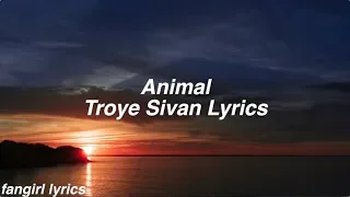 Animal || Troye Sivan Lyrics