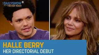 Halle Berry - Emphasizing Her Perspective as a Black Female Fighter in “Bruised” | The Daily Show