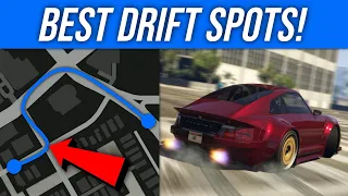 GTA 5: The BEST Drift Spots! (#4)