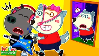 Lucy, não finja ser Wolfoo! - Compilação de Vídeos Educativo Infantil | @wolfooemportuguesoficial